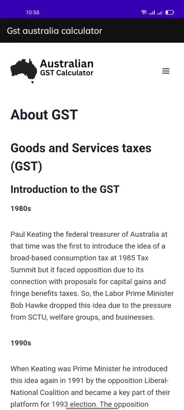 Gst australia calculator for Android - Simplify GST Calculations