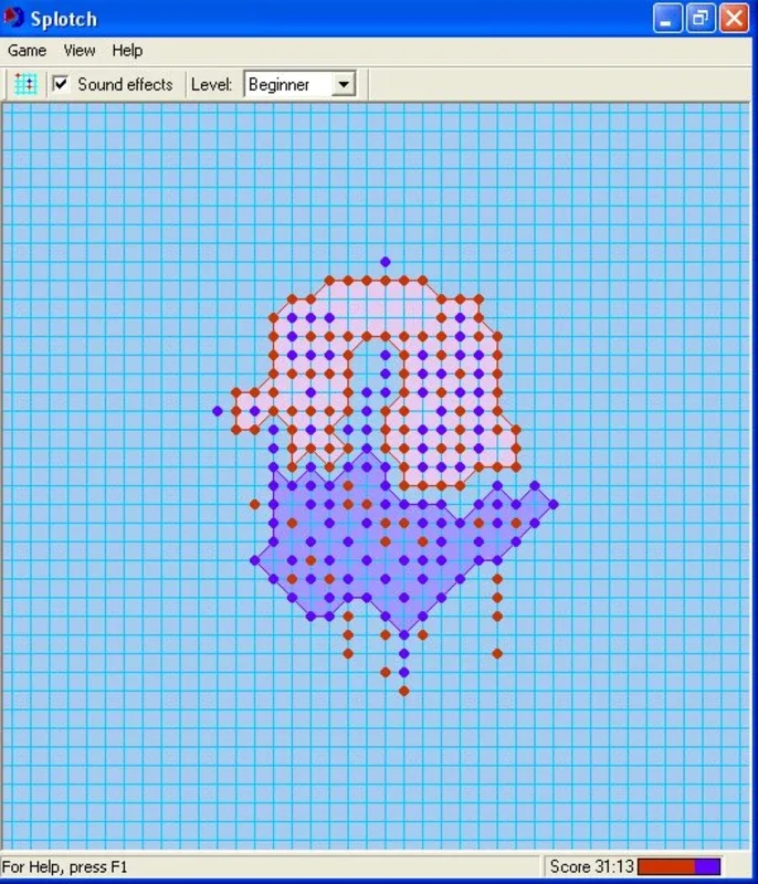 Splotch for Windows - A Brain - Challenging Logic Game