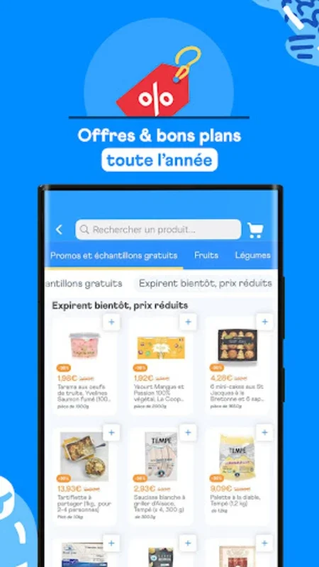 Bam Courses for Android - Quality Grocery Delivery in Ile - de - France