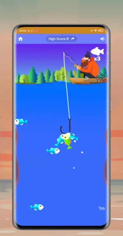 Tiny Fishing for Android - Engaging Fishing Game