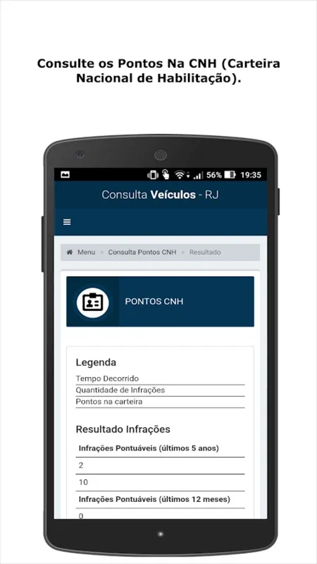 RJ - Consulta Veículos for Android: Check Vehicle Details