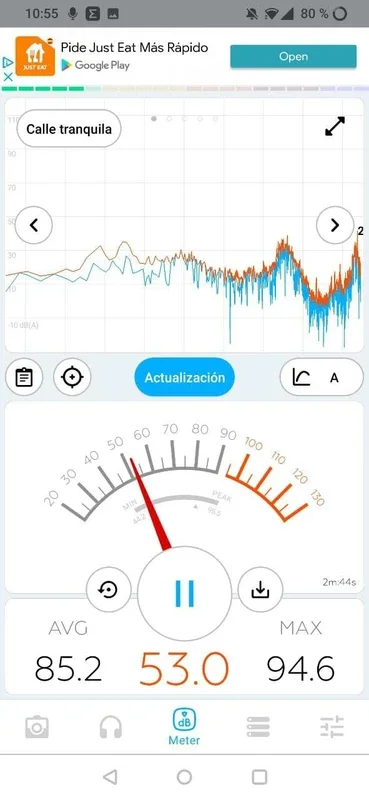 Decibel X for Android - Accurate Sound Measurement