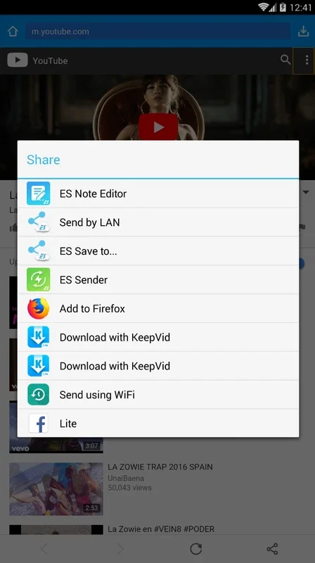 KeepVid Lite for Android - Download Videos from Social Networks