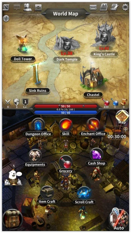 Call Of Chaos for Android: Monster Hunting and PvP Battles