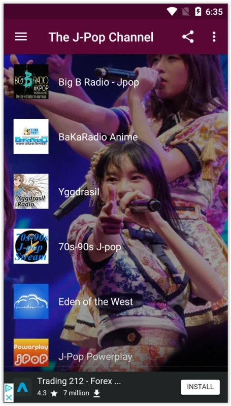 The J-Pop Channel for Android: Immerse in J-Pop