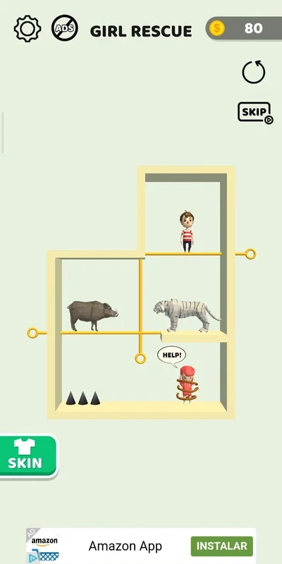 Pin Rescue for Android: Test Your Logic Skills