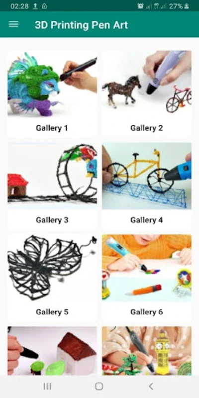 3D Printing Pen Art Ideas for Android - Unleash Creativity