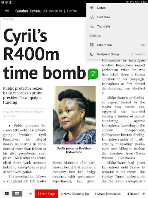 Sunday Times E - Edition for Android: Premier South African News