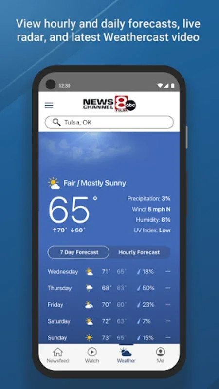 Tulsa’s Channel 8 for Android - Stay Informed on News, Sports and Weather