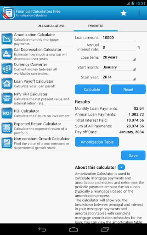 Financial Calculators Free for Android: Comprehensive Tools