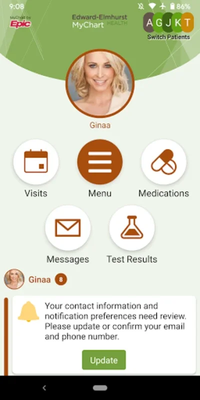 MyEEHealth for Android: Streamlining Healthcare