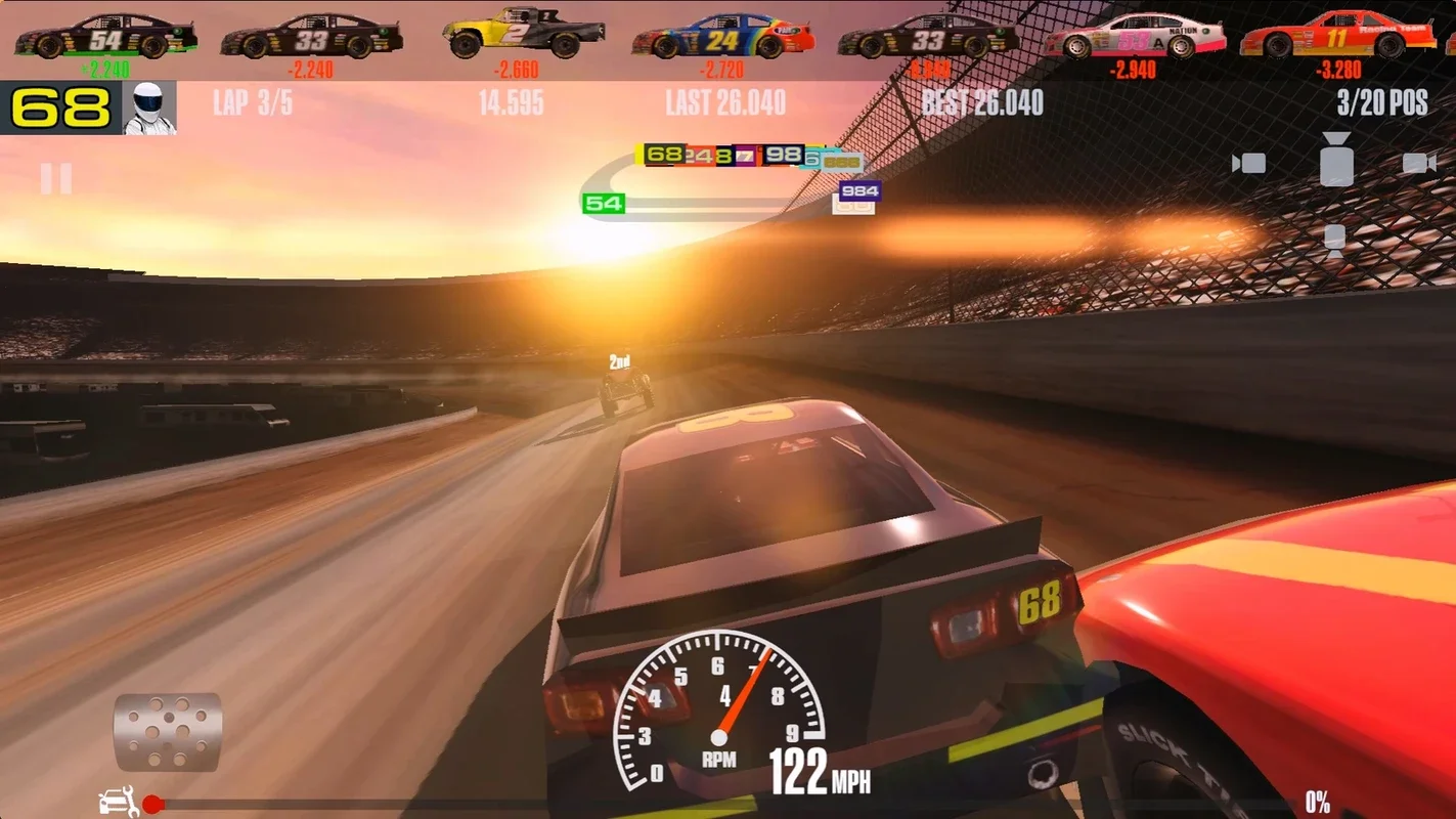 Stock Car Racing for Android - No Download Needed