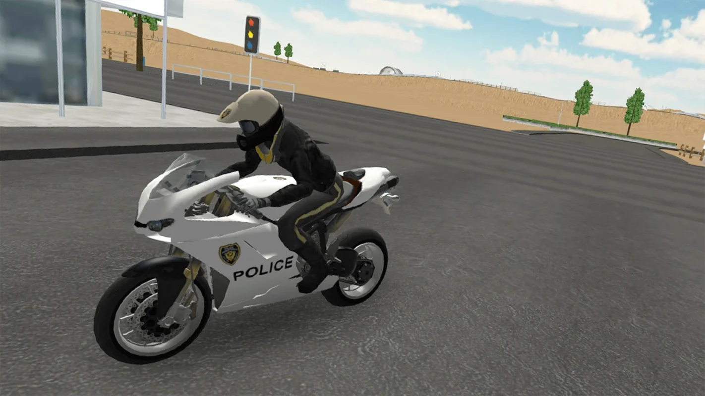 Police Motorbike Road Rider for Android - Safeguard the City