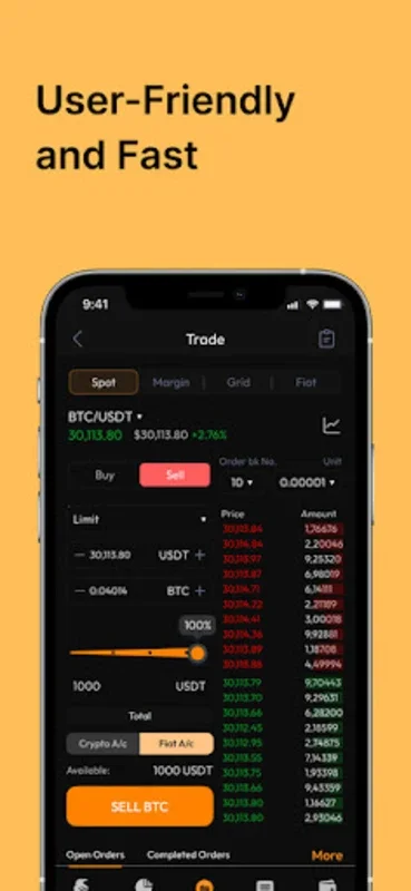 Ultrapro for Android - Secure Cryptocurrency Trading