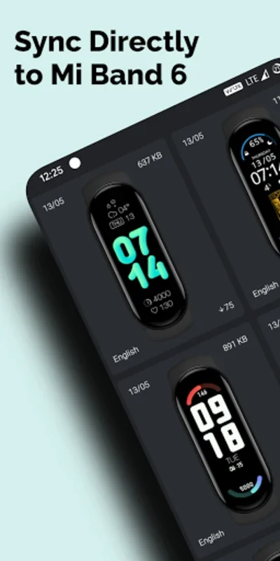 Mi Band 6 Watch Faces for Android - Personalize Your Fitness Band