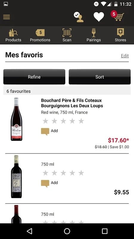 SAQ for Android - Enhance Your Wine and Spirits Shopping