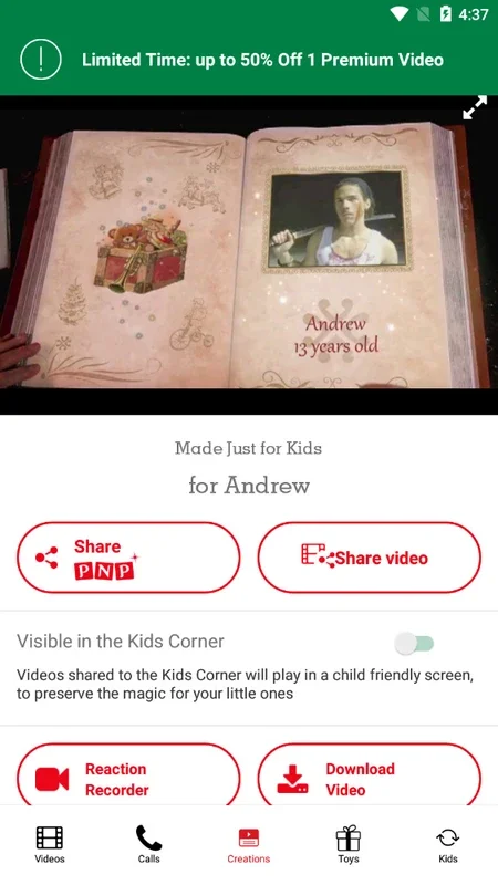 PNP – Portable North Pole for Android: Create Fun Holiday Videos