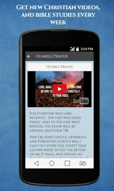 Daily Prayer Bible Quotes MP3 for Android - Spiritual Enrichment