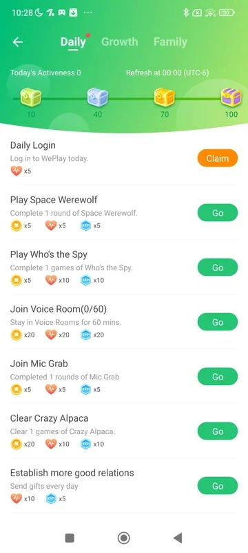 WePlay for Android: Mini - Games and Global Voice Chat