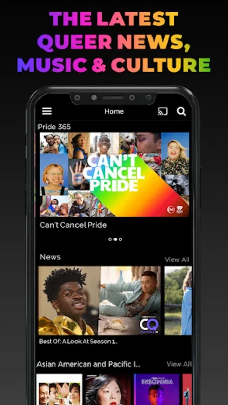 Revry for Android - Stream Diverse LGBTQ+ Content