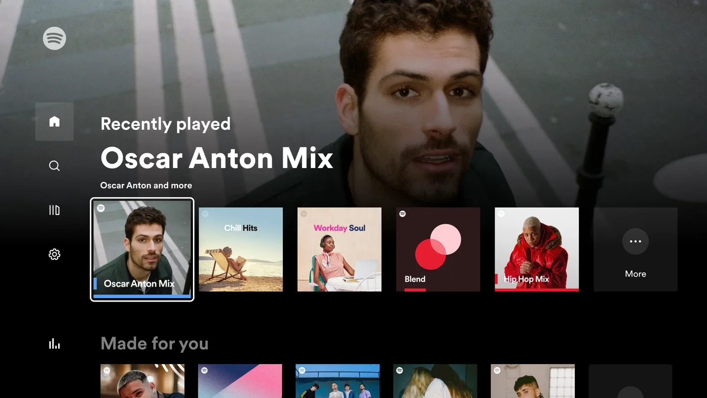 Spotify for Android TV on Android - No Download Needed