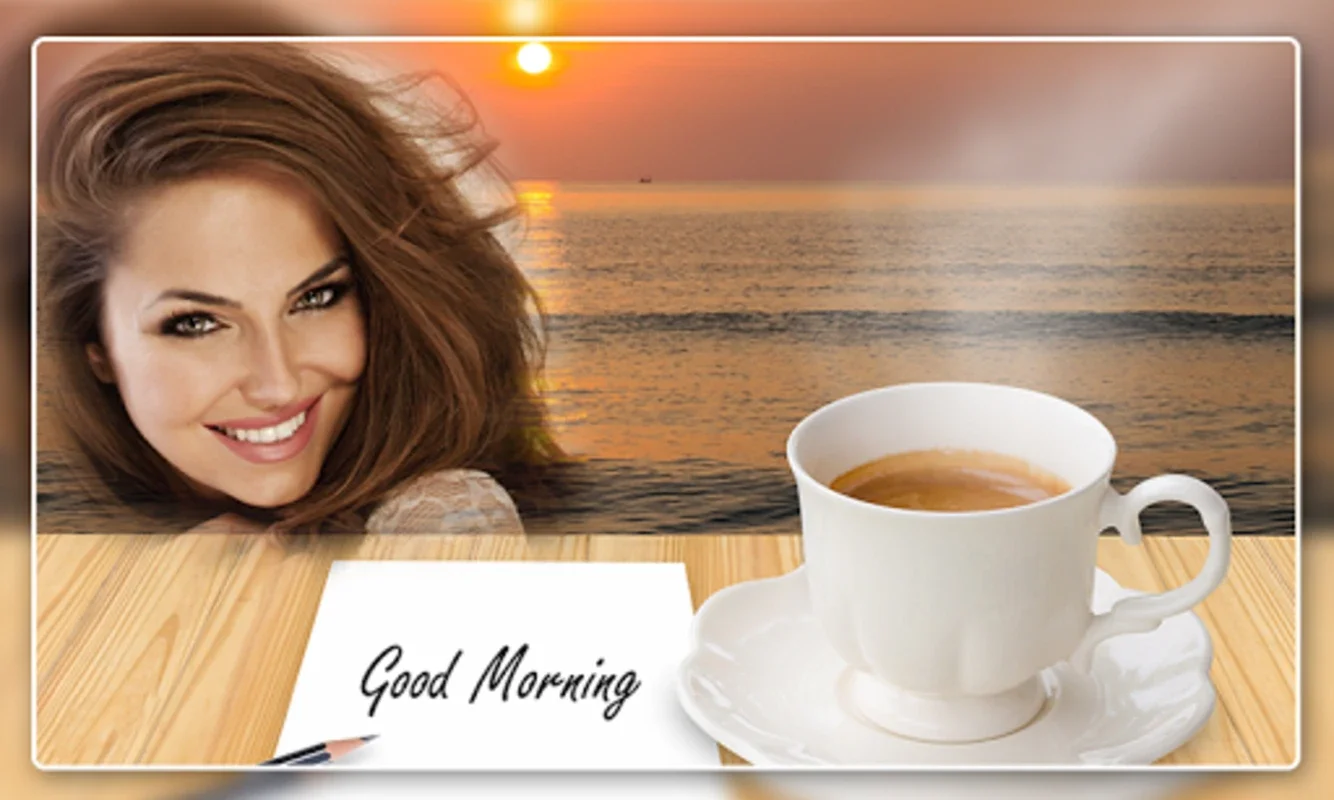 Good Morning Photo Frames for Android: Stylish Photo Edits