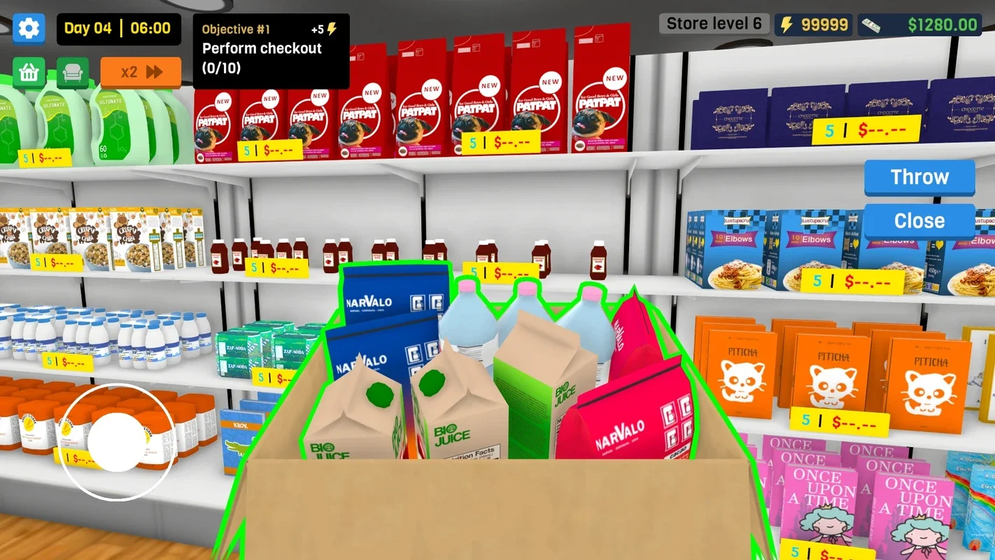 Supermarket Simulator Deluxe for Android - Manage Your Virtual Store