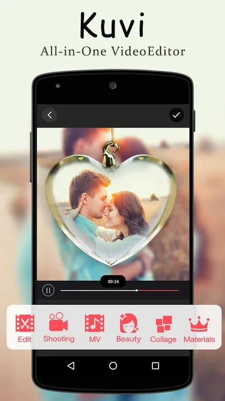 Kuvi for Android - Stunning Video Editing App