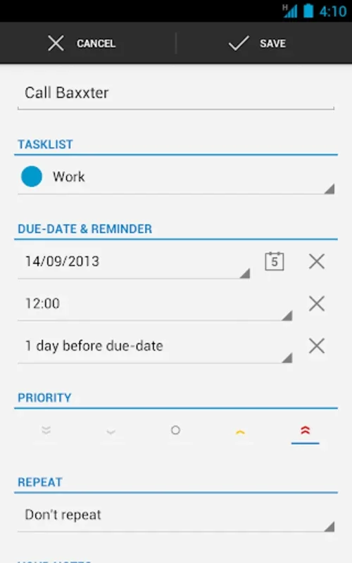 Business Tasks for Android: Efficient Task Management