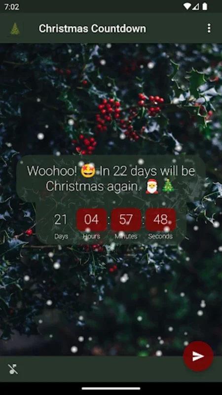 Christmas Countdown for Android: Dynamic Festive Experience