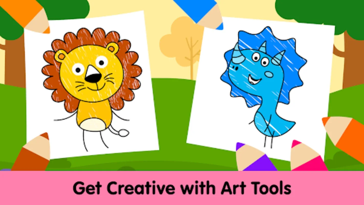 Kids Coloring Pages & Book for Android - No Downloading Needed