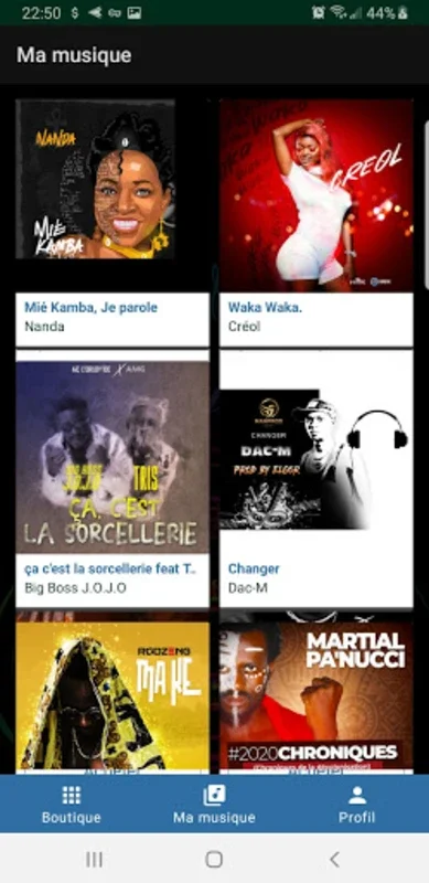 GSTOREMUSIC for Android - Explore Gabonese Music