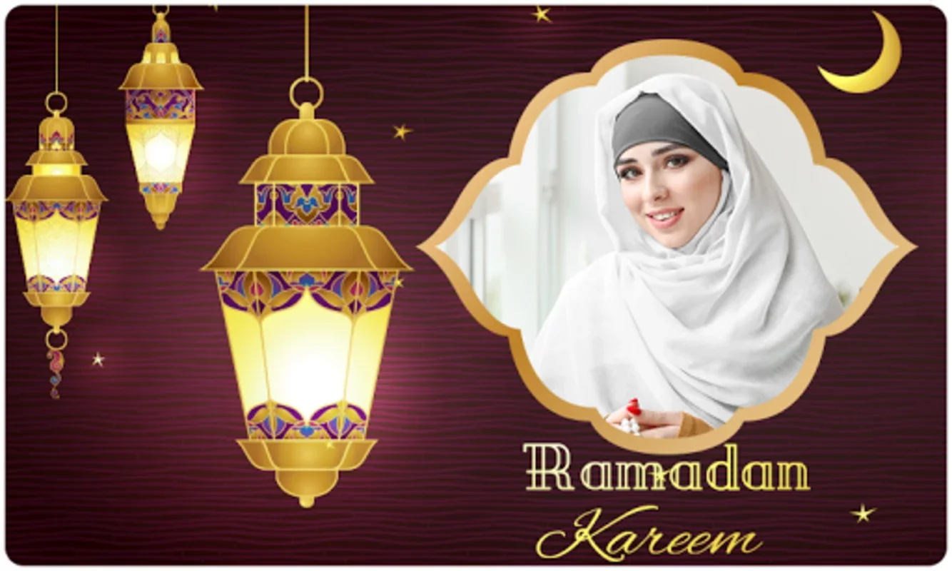 Ramadan Mubarak Photo Frames for Android - Create Festive Greetings