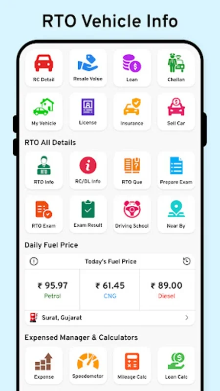 RTO Vehicle Information for Android - No Downloading Needed