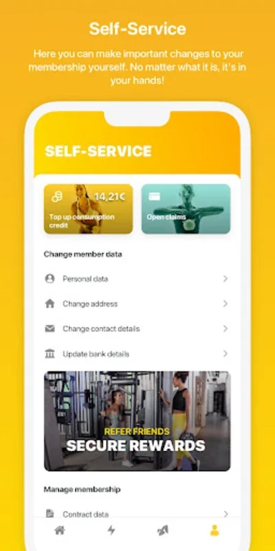 McFIT for Android: Effortless Gym Membership Management and Loyalty Rewards