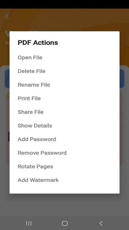 Scanner Tube for Android: Create PDF from Images