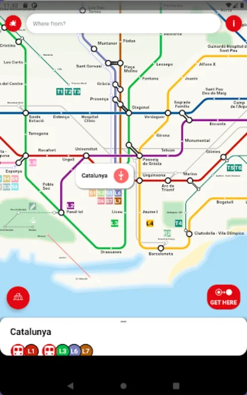 Barcelona Metro Map & Routing for Android - Hassle-Free Travel