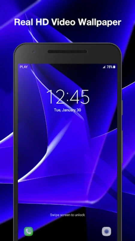 Blue Live Wallpaper for Android - Enhance Your Screen