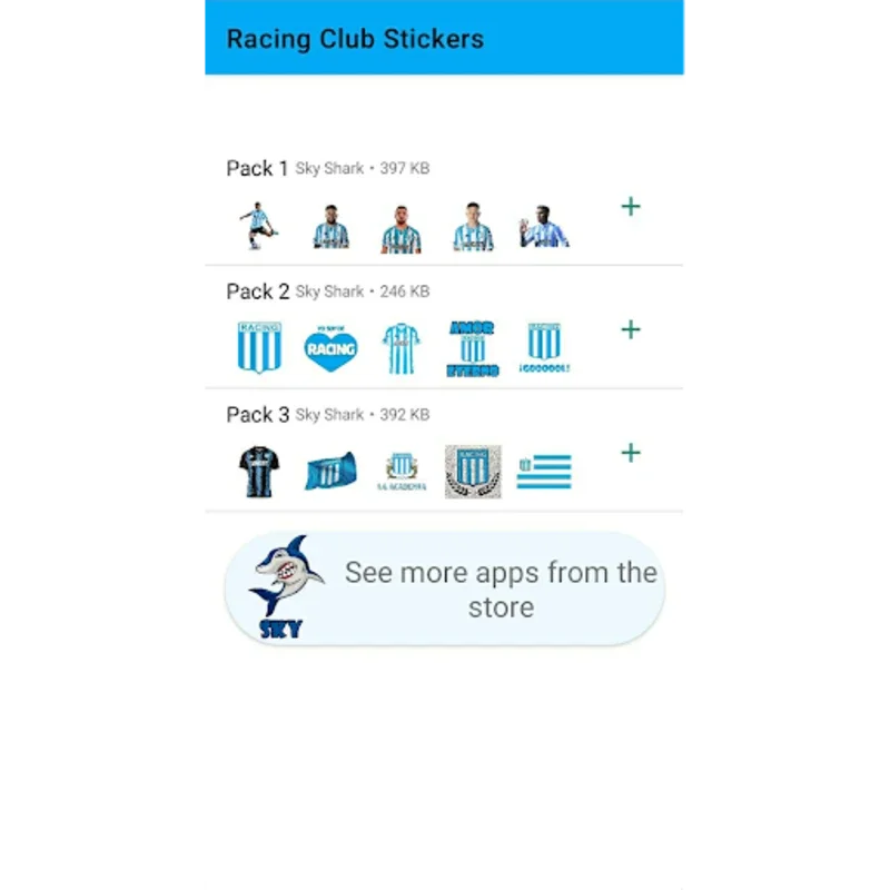 Racing Club Stickers for Android - Enhance Messaging