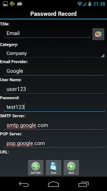 Password Safe Lite for Android: Secure Password Management