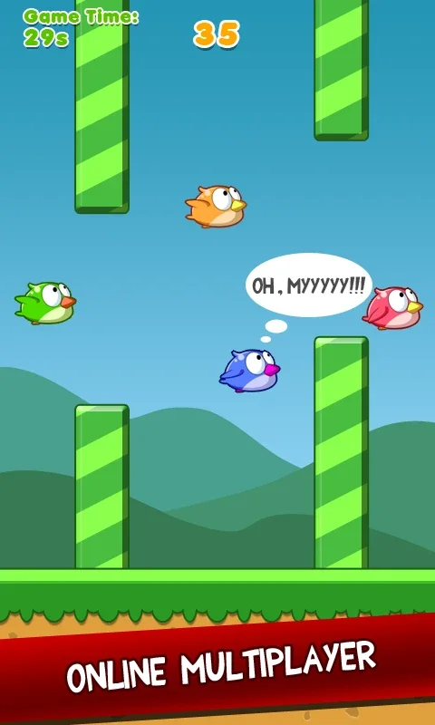 Crazy Birdz Seven Stars for Android - Challenging Obstacle Avoidance