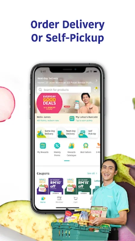 Lotus’s App for Android: Streamlined Grocery Shopping