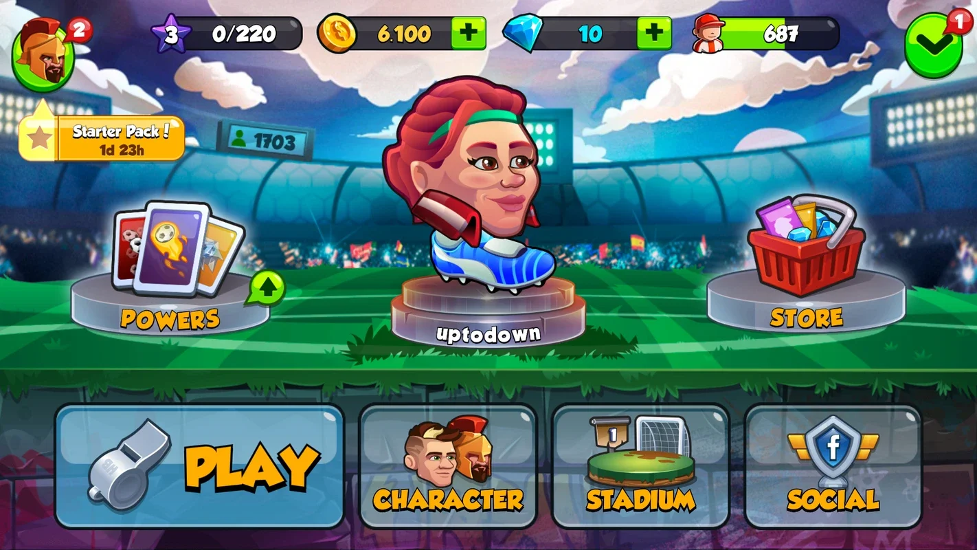 Head Ball 2 for Android: Thrilling One - on - One Soccer Duels