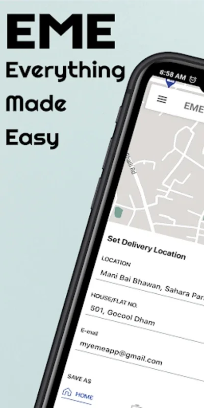 EME : Water Delivery App for Android - Convenient Water at Your Doorstep