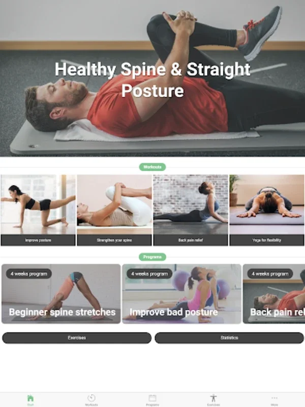 Improve Posture For A Healthy Spine for Android - Enhance Spine Health