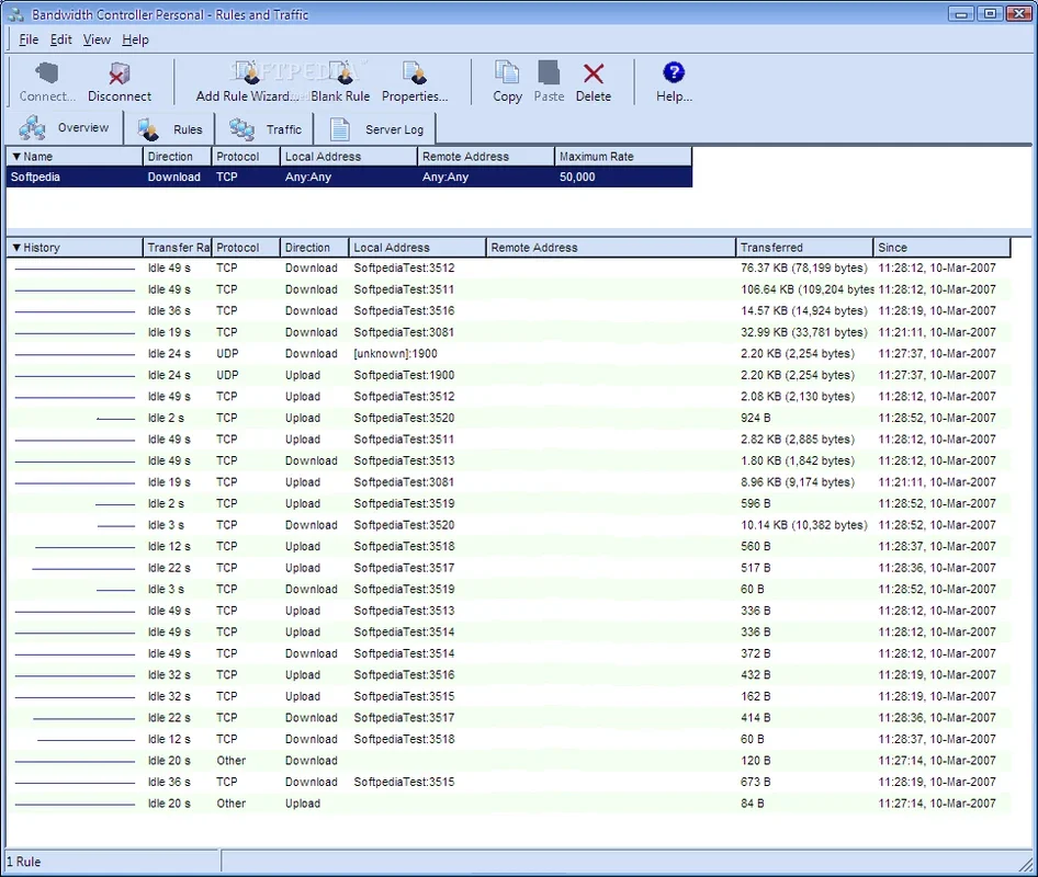 Traffic Shaper XP for Windows - Optimize Bandwidth