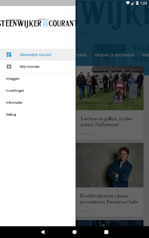 Steenwijker Courant digitale krant for Android - Comprehensive Local News