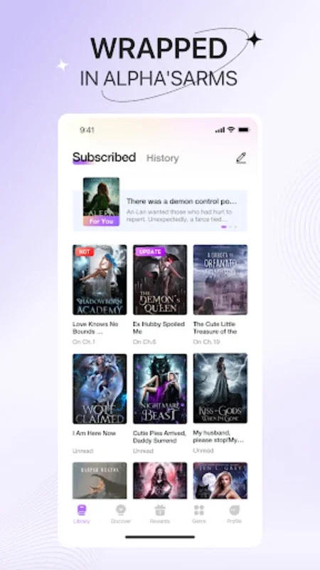 Novellair for Android - Enjoy Captivating Stories