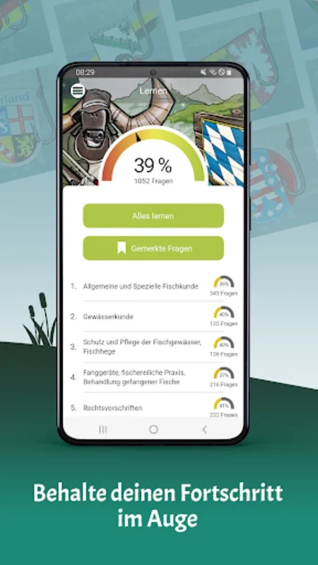 Fischerprüfungen for Android - Ace Fishing Exams