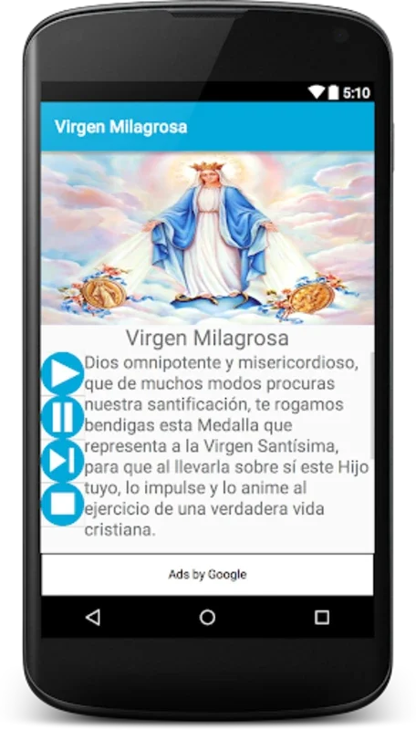 Virgen Milagrosa for Android - Offline Prayers Anytime